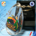 Kundenspezifisches Acryl transparentes Plastikglas Keychain